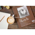 Personalized Art Sketchbook with 100 Custom Cover Sheets